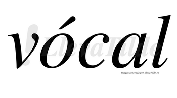 Vócal lleva tilde con vocal tónica en la «o»