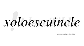 Xoloescuincle no lleva tilde con vocal tónica en la «i»