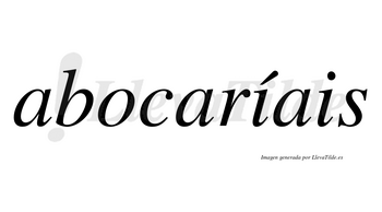 Abocaríais  lleva tilde con vocal tónica en la primera «i»