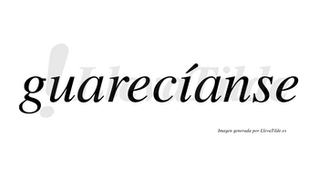 Guarecíanse  lleva tilde con vocal tónica en la «i»