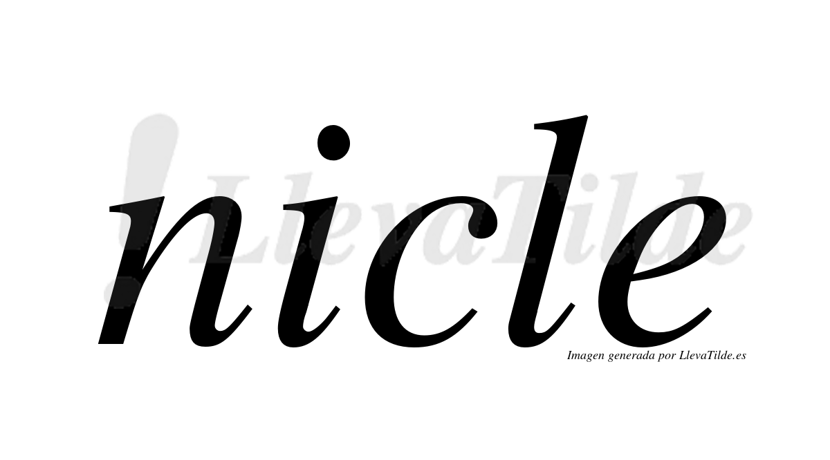 Nicle Rider ¿Lleva tilde nicle? | LlevaTilde.es