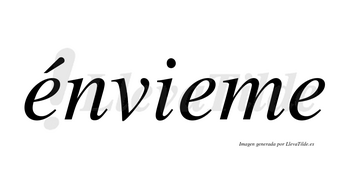 Énvieme lleva tilde con vocal tónica en la primera «e»