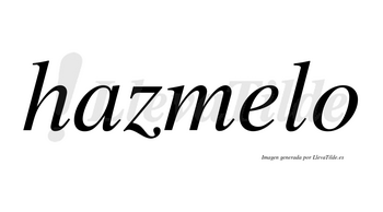 Hazmelo no lleva tilde con vocal tónica en la «e»