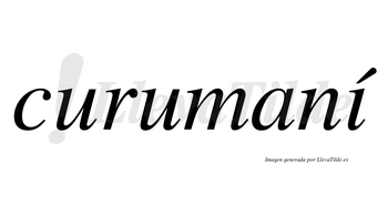 Curumaní lleva tilde con vocal tónica en la «i»