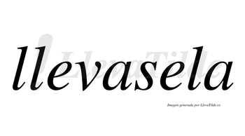 Llevasela  no lleva tilde con vocal tónica en la segunda «e»