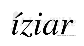 Íziar  lleva tilde con vocal tónica en la primera «i»