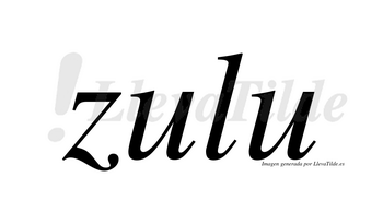 Zulu  no lleva tilde con vocal tónica en la primera «u»