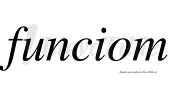 Funciom  no lleva tilde con vocal tónica en la «o»