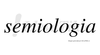 Semiologia no lleva tilde con vocal tónica en la segunda «o»
