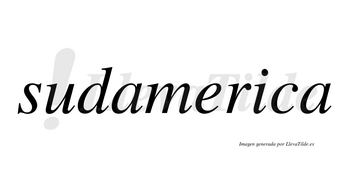 Sudamerica no lleva tilde con vocal tónica en la «i»