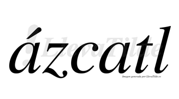 ¿Lleva tilde ázcatl? | LlevaTilde.es