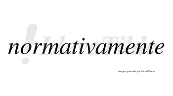 Normativa no lleva tilde con vocal tónica en la «i»