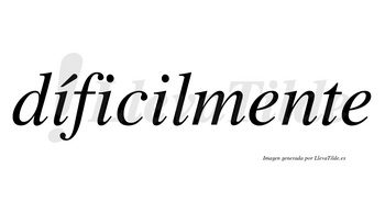 Díficilmente lleva tilde con vocal tónica en la primera «i»