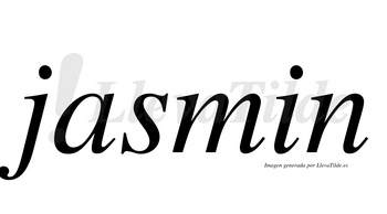 Jasmin  no lleva tilde con vocal tónica en la «a»