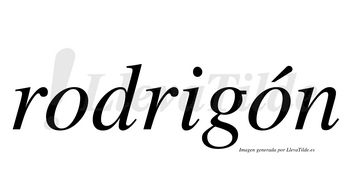 ¿Lleva tilde rodrigón? | LlevaTilde.es