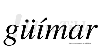 Güímar  lleva tilde con vocal tónica en la «i»