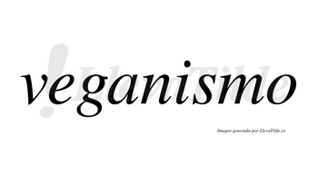 Veganismo  no lleva tilde con vocal tónica en la «i»