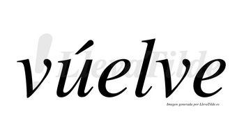 Vúelve  lleva tilde con vocal tónica en la «u»
