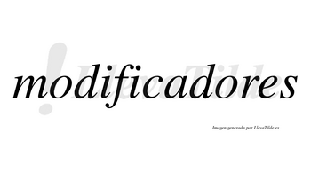 Modificadores no lleva tilde con vocal tónica en la segunda «o»