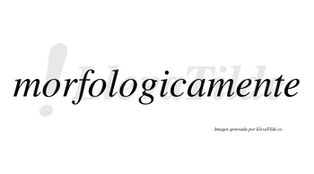 Morfologicamente no lleva tilde con vocal tónica en la primera «e»