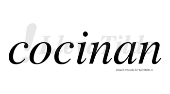 Cocinan  no lleva tilde con vocal tónica en la «i»