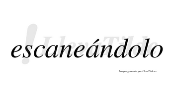 Escaneándolo lleva tilde con vocal tónica en la segunda «a»