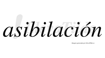 Asibilación  lleva tilde con vocal tónica en la «o»