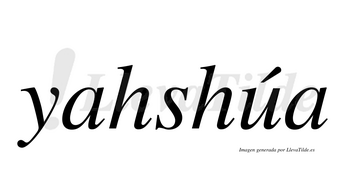 Yahshúa  lleva tilde con vocal tónica en la «u»
