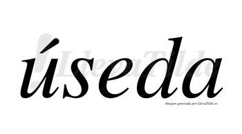 Úseda  lleva tilde con vocal tónica en la «u»