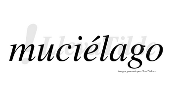 Muciélago  lleva tilde con vocal tónica en la «e»