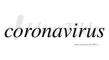 Coronavirus no lleva tilde con vocal tónica en la «i»