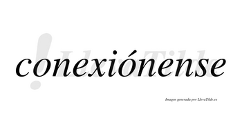 Conexiónense  lleva tilde con vocal tónica en la segunda «o»