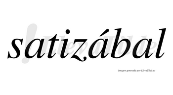 Satizábal  lleva tilde con vocal tónica en la segunda «a»