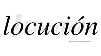 Locución  lleva tilde con vocal tónica en la segunda «o»