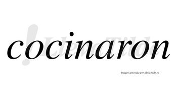 Cocinaron  no lleva tilde con vocal tónica en la «a»