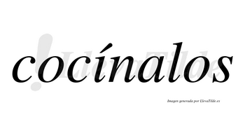 Cocínalos lleva tilde con vocal tónica en la «i»