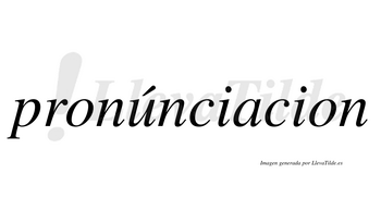 Pronúnciacion  lleva tilde con vocal tónica en la «u»