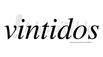 Vintidos no lleva tilde con vocal tónica en la segunda «i»