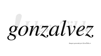 Gonzalvez  no lleva tilde con vocal tónica en la «e»