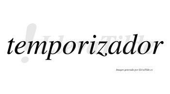 Temporizador no lleva tilde con vocal tónica en la segunda «o»