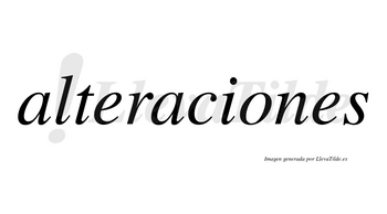 Alteraciones  no lleva tilde con vocal tónica en la «o»