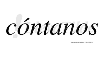 Cóntanos lleva tilde con vocal tónica en la primera «o»