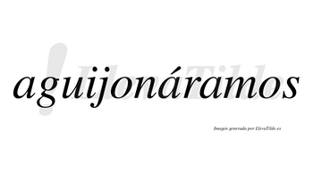 Aguijonáramos  lleva tilde con vocal tónica en la segunda «a»