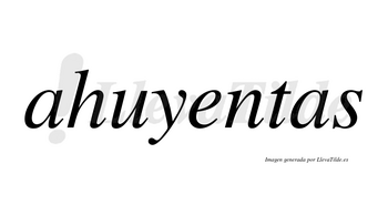 Ahuyentas no lleva tilde con vocal tónica en la «e»
