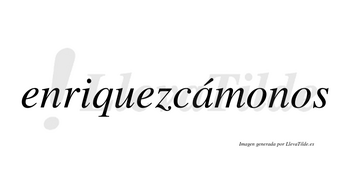Enriquezcámonos  lleva tilde con vocal tónica en la «a»