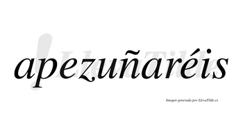Apezuñaréis  lleva tilde con vocal tónica en la segunda «e»