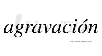 Agravación  lleva tilde con vocal tónica en la «o»