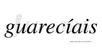 Guarecíais  lleva tilde con vocal tónica en la primera «i»