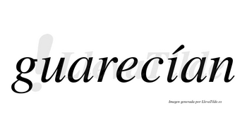 Guarecían  lleva tilde con vocal tónica en la «i»