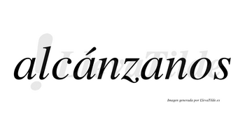 Alcánzanos  lleva tilde con vocal tónica en la segunda «a»